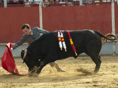 TARDE DE ESPECTÁCULO TAURINO EN LA UNIÓN. MANUEL CASCALES, RAFAELILLO, ALFONSO ROMERO, RUBÉN PINAR Y EL NOVILLERO CRISTÓBAL RAMOS «PARRITA» OFRECIERON AL PÚBLICO ASISTENTE UNA TARDE DE TOROS, CON EL REPARTO DE NUEVE OREJAS Y TRES RABOS